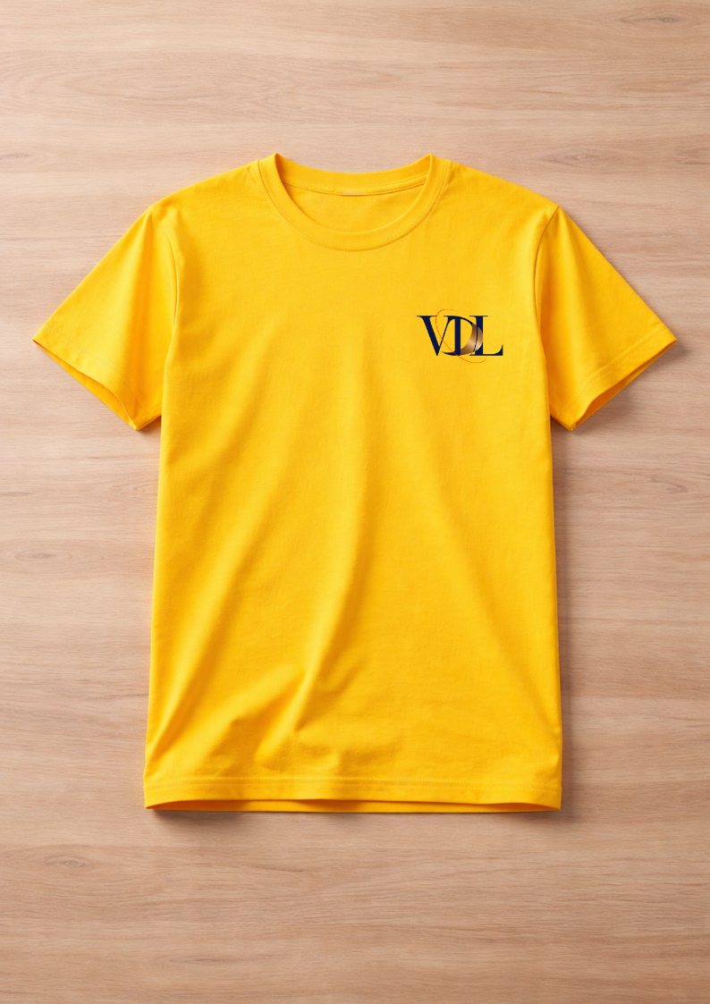 miniature de T-shirt Jaune Élégance au quotidien