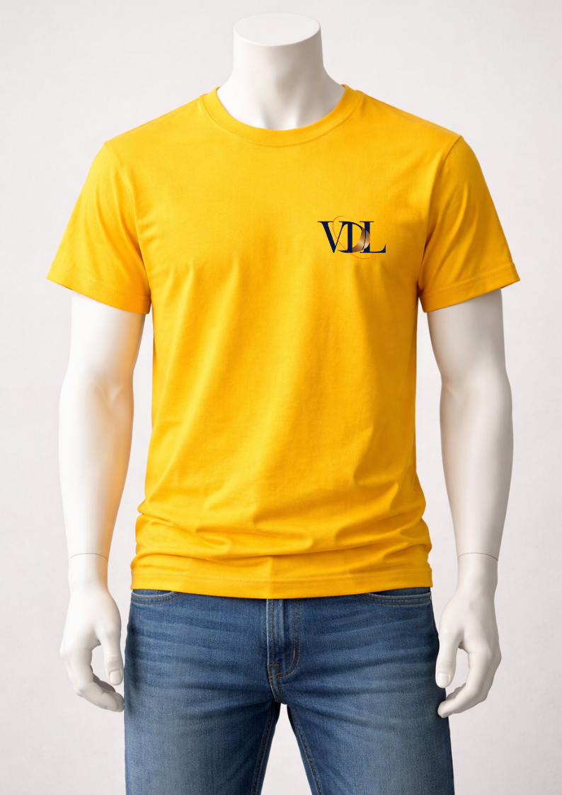 miniature de T-shirt Jaune Élégance au quotidien