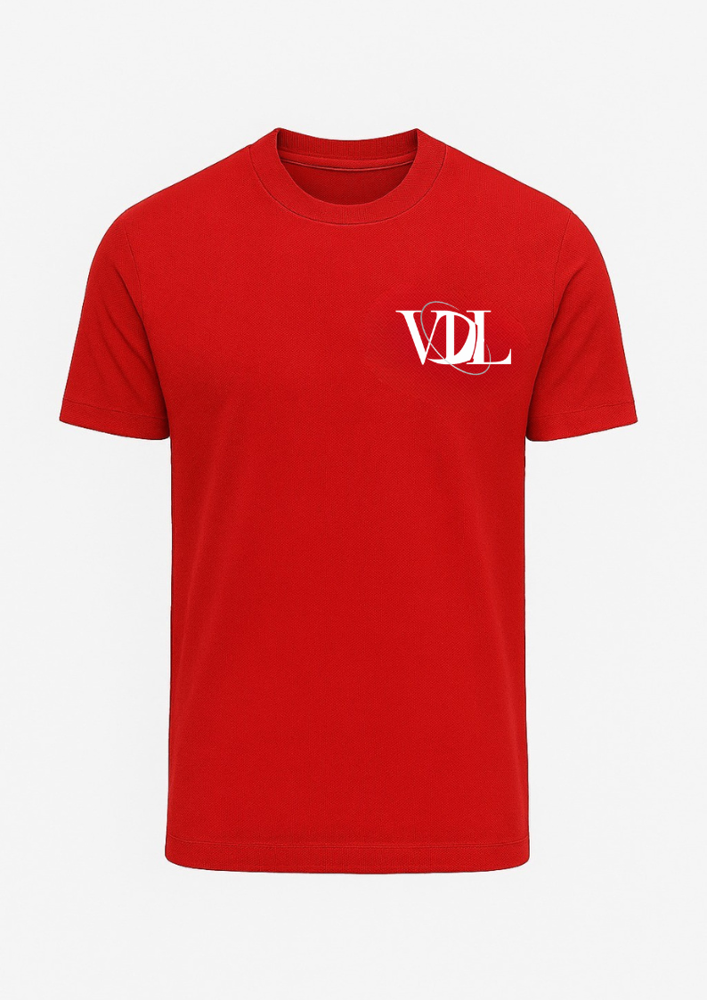 miniature de T-shirt Rouge Élégance au quotidien