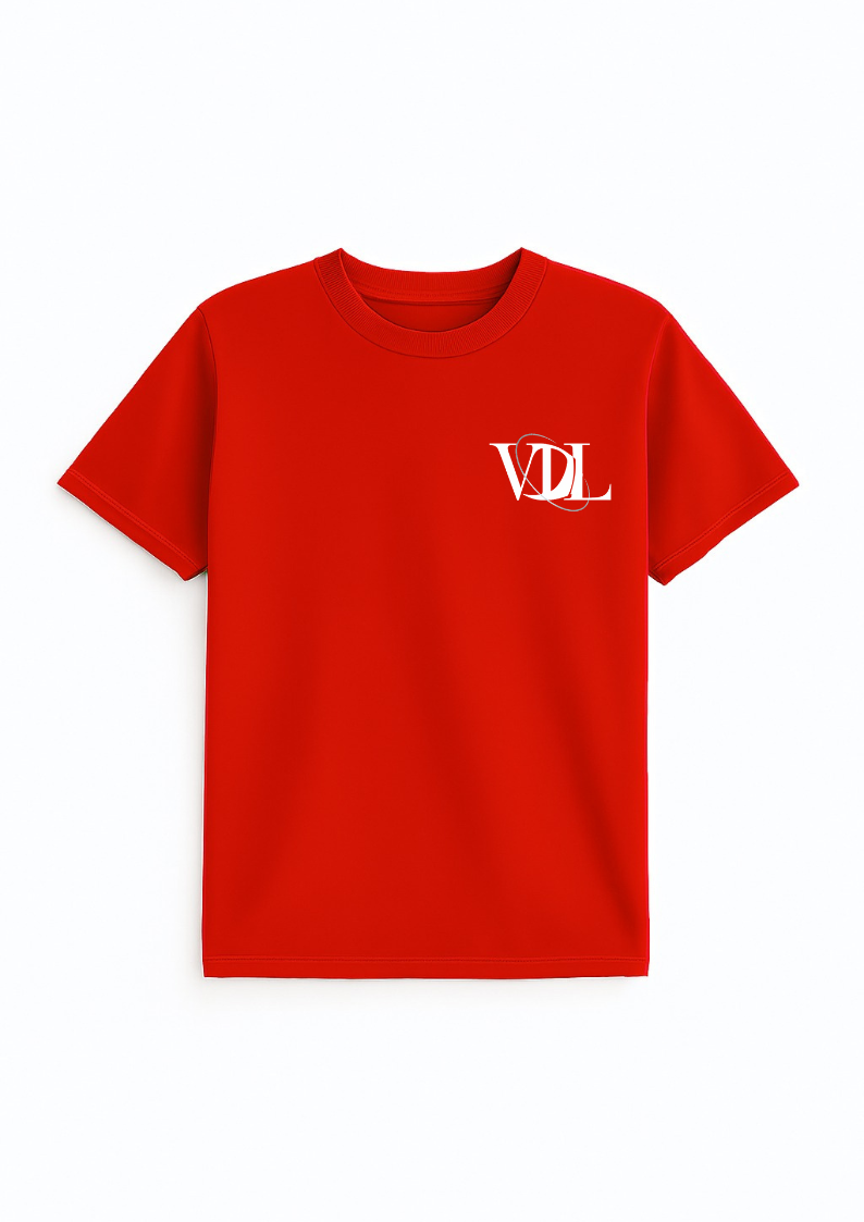 miniature de T-shirt Rouge Élégance au quotidien