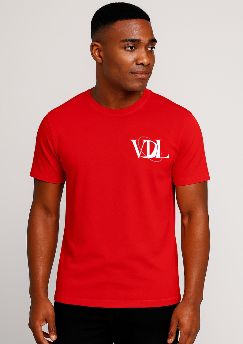 T-shirt Rouge Élégance au quotidien